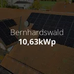 PV-Anlage Bernhardswald 10,63kWp-aktiv