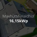 PV-Anlage Maxhütte-Haidhof 16,15kWp-aktiv