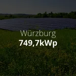 PV-Anlage Würzburg 749,7 kWp_aktiv