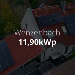 PV-Anlage Wenzenbach 11,90kWp-aktiv